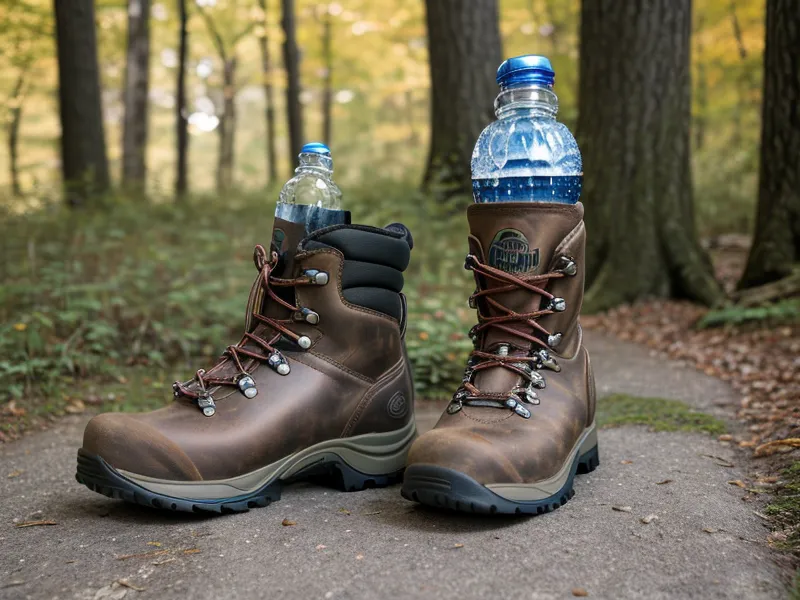 Stretching before a hike, part of staying mobile and active after 50