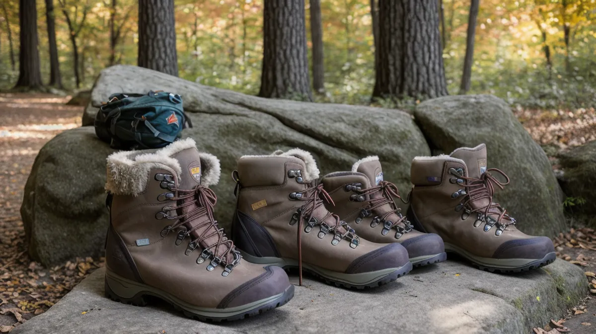Hiking boots waiting at the trailhead on Skyline Trail, the daily test of joint mobility for active aging hikers over 50