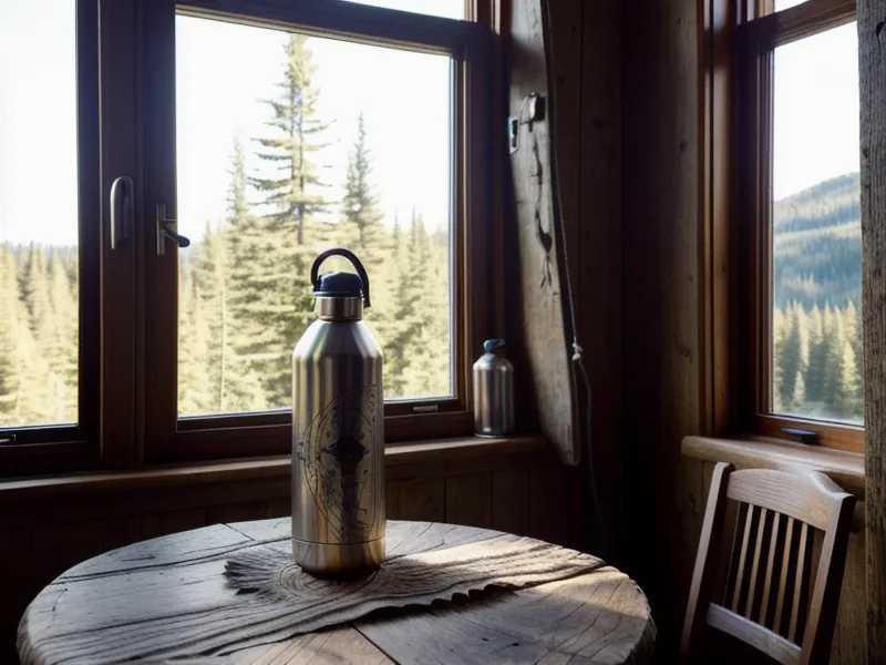 Hiking gear and trail map laid out for planning a low-impact hike on aging joints