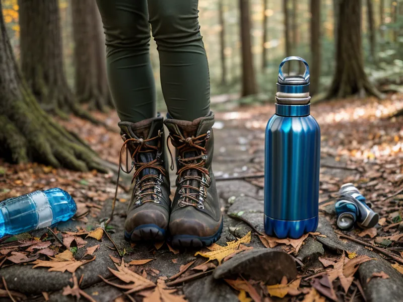 Hiker over 50 weighing vertical gain against trail longevity for better joint health on a mobility-focused hike