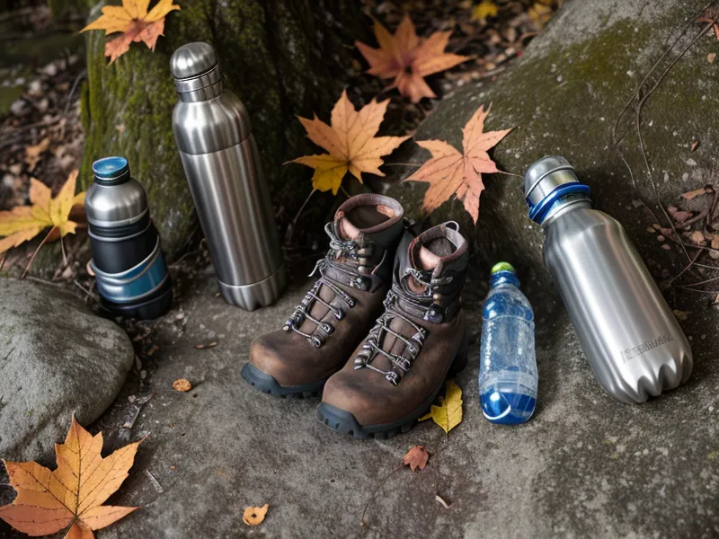 Flat, winding woodland loop trail chosen over a steep summit climb for long-term joint health after 50