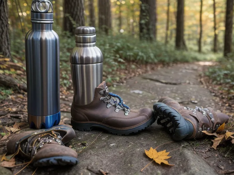 Hiker pausing on a rocky World's End trail while focusing on knee mobility and joint stability during hiking after 50